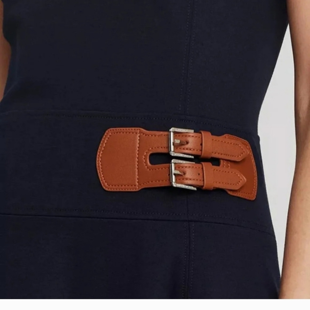 NWT Lauren Ralph Lauren Sleeveless Dress Size 16 - Picture 4 of 10